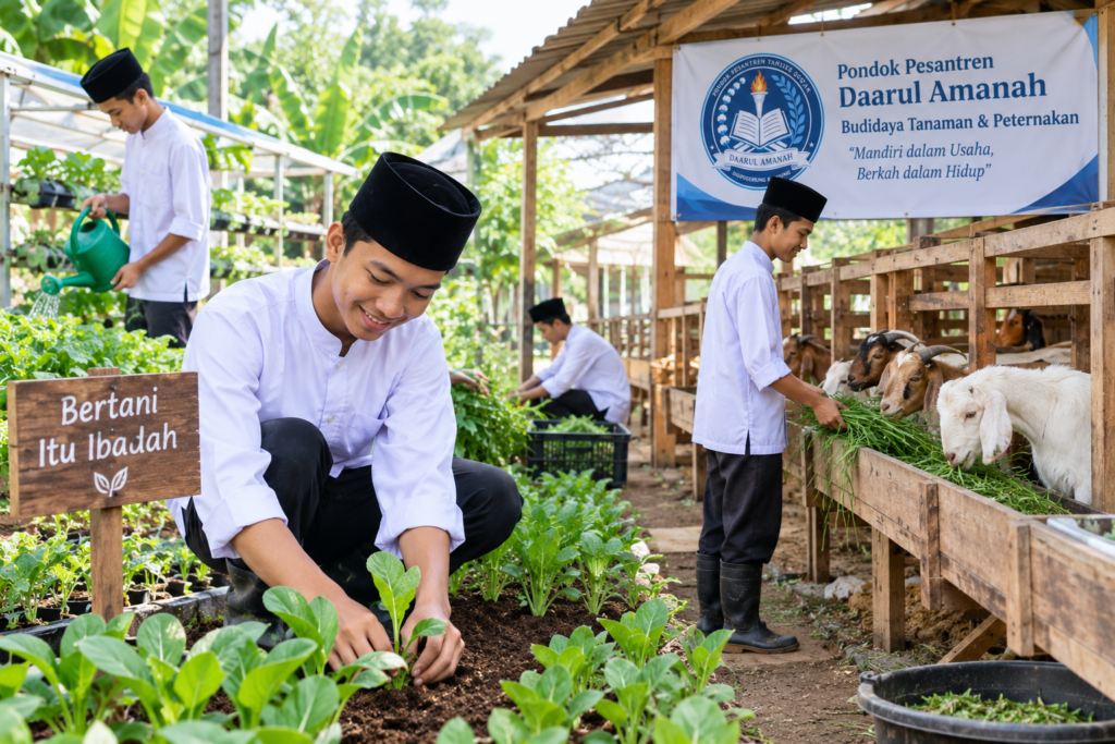 Bisnis di pondok pesantren